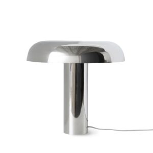 Mushroom Table Lamp - Chrome (2)