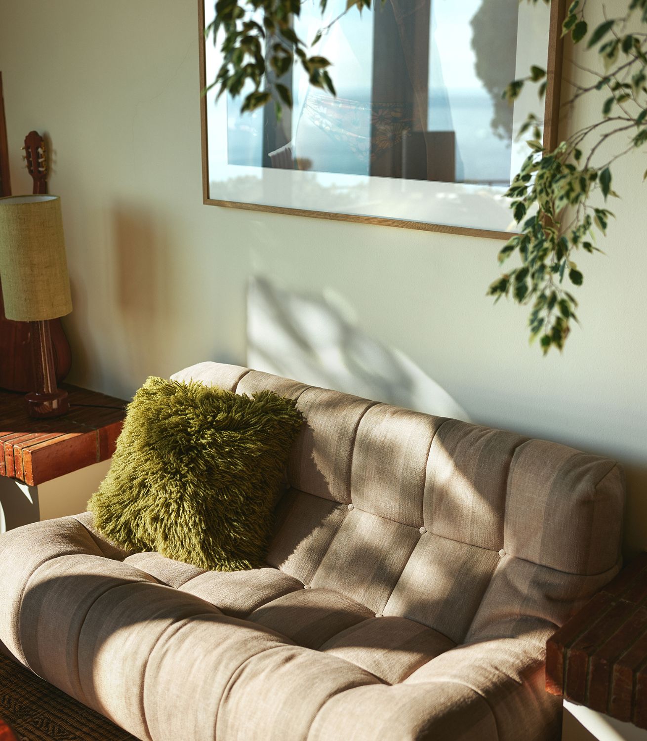 Scatter - Fluffy - Olive 50x50cm (3)