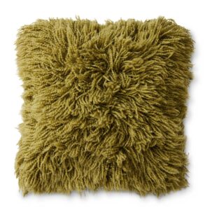 Scatter - Fluffy - Olive 50x50cm