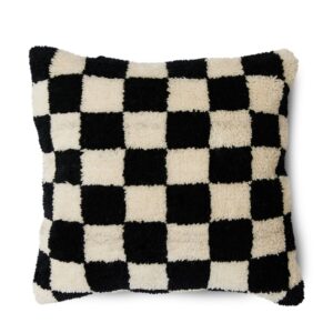 Scatter -Wool - Black and White Statement 50x50cm (3)