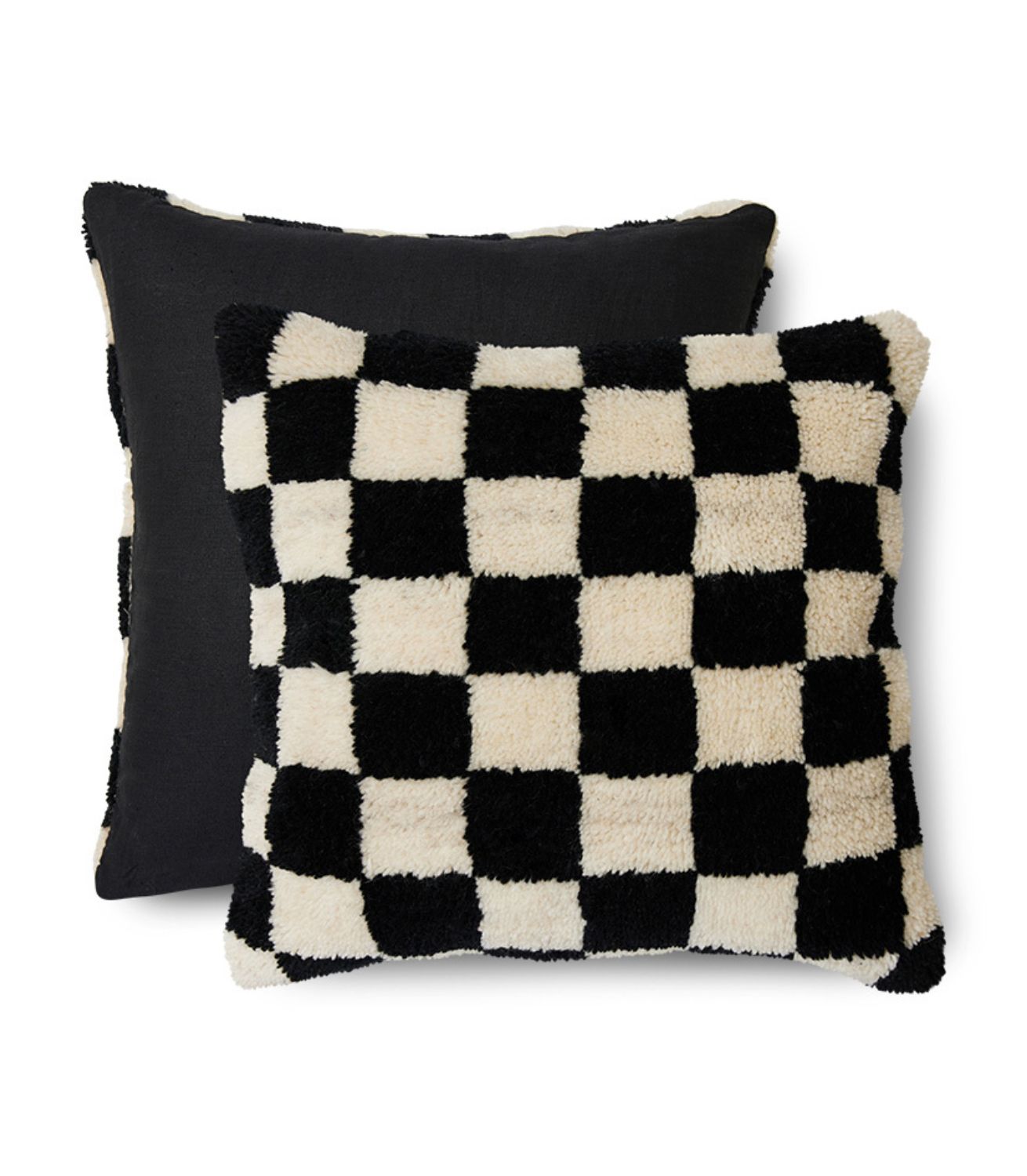 Scatter -Wool - Black and White Statement 50x50cm