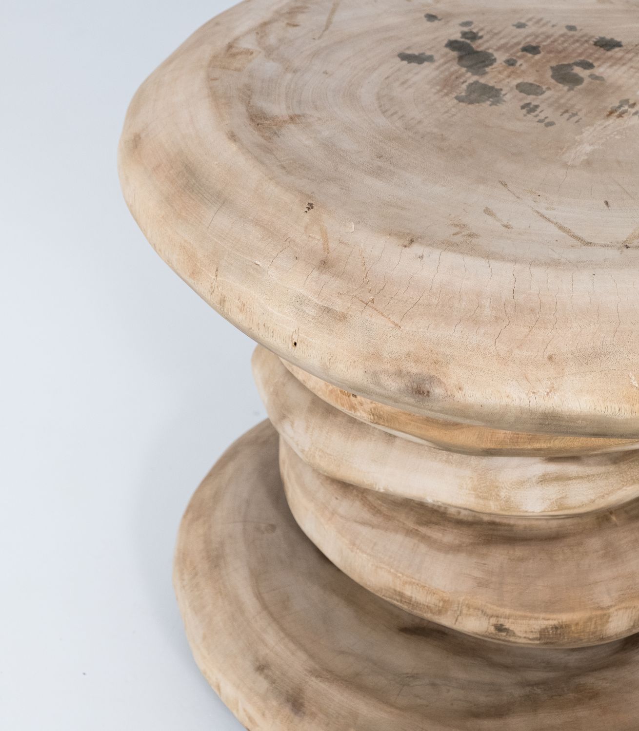 Side Table Pebble - Wood - L60xW52xH51cm - Sml - Image 3