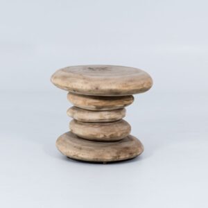 Side Table Pebble - Wood - L60xW52xH51cm - Sml