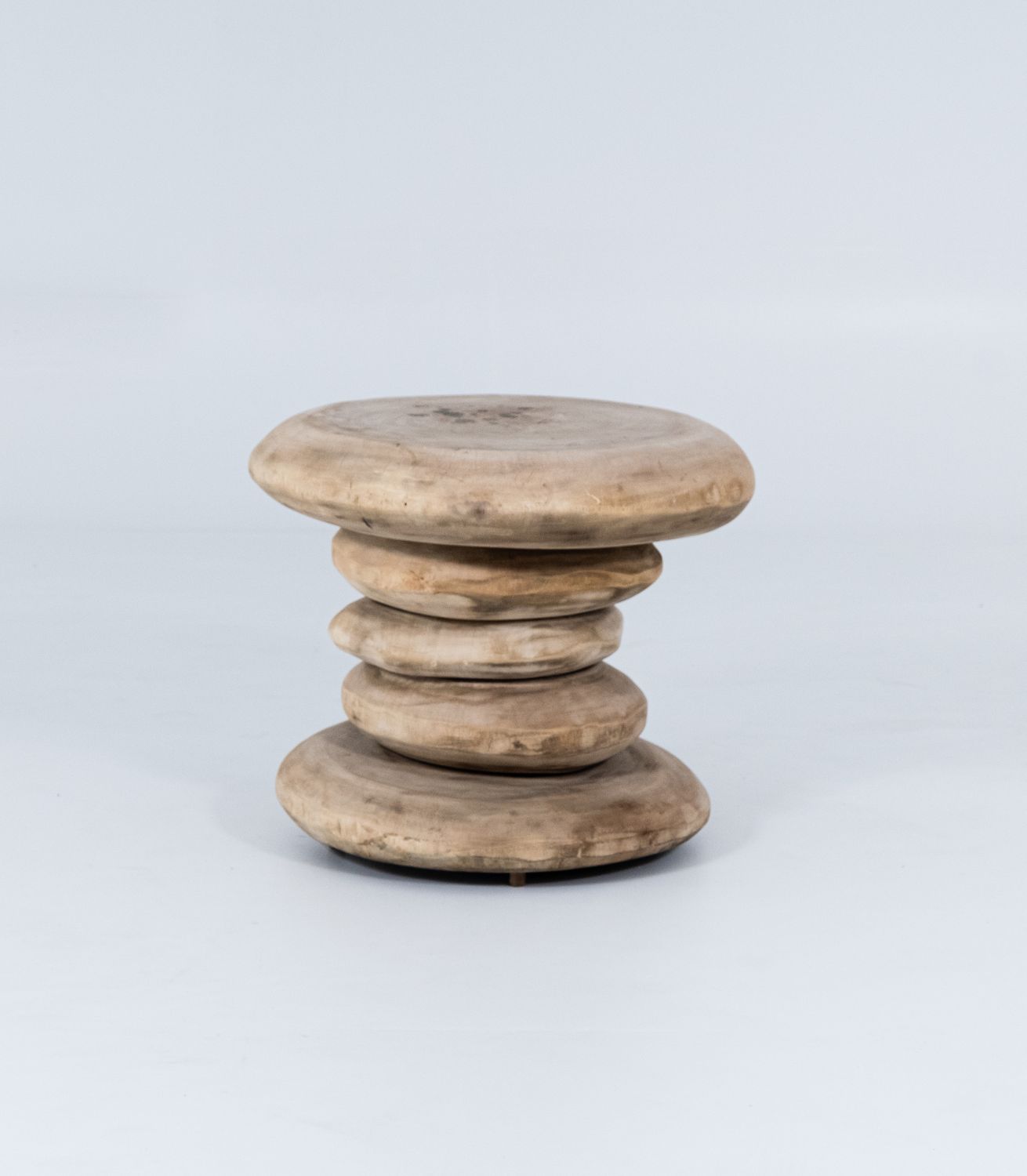 Side Table Pebble - Wood - L60xW52xH51cm - Sml