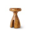Stool Mango Wood - Chestnut