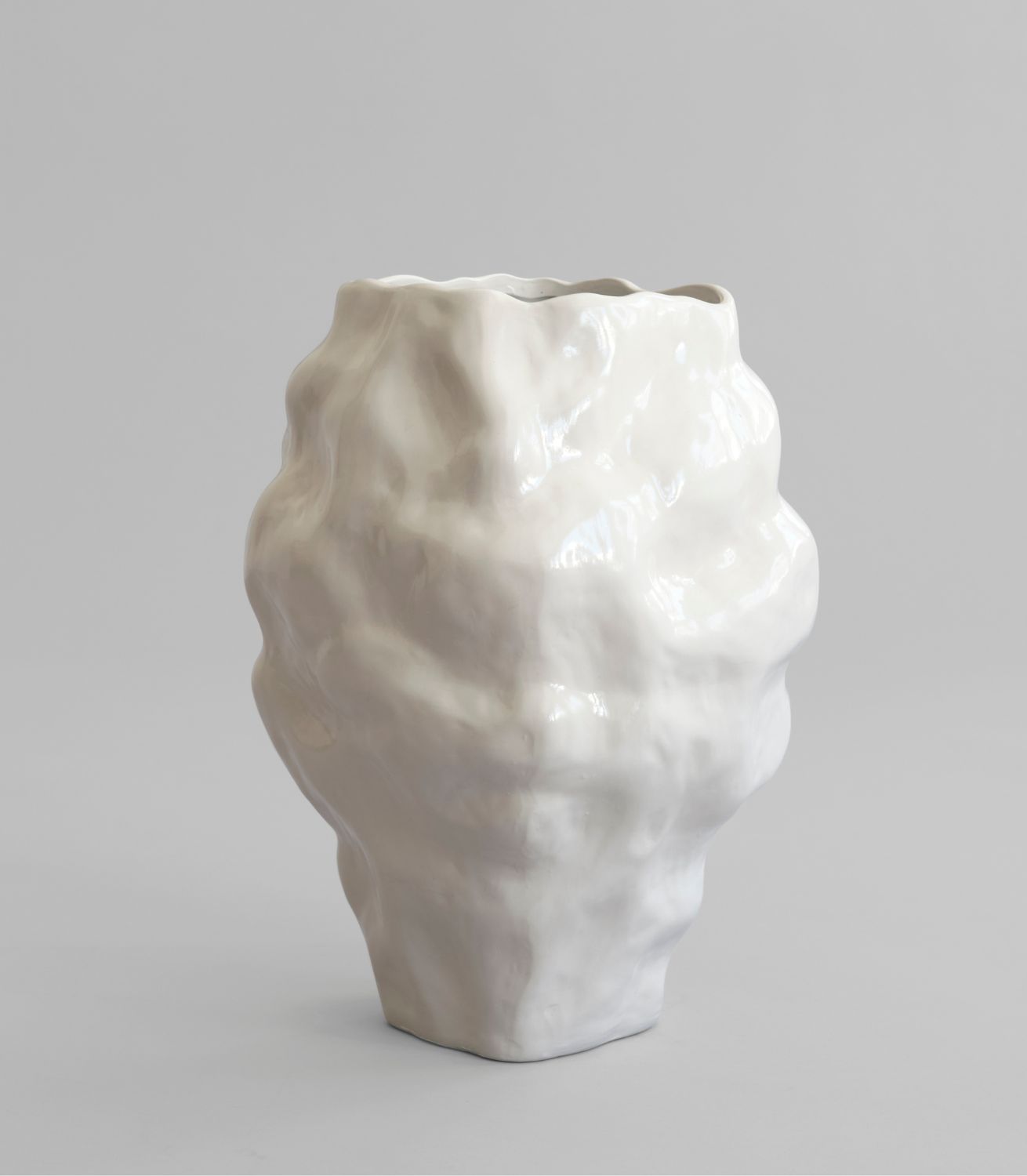 Vase Katachi - Big - High Glaze Birch - Image 2