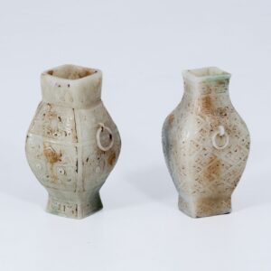 Vase Milky Glass A - Dia17xH27cm