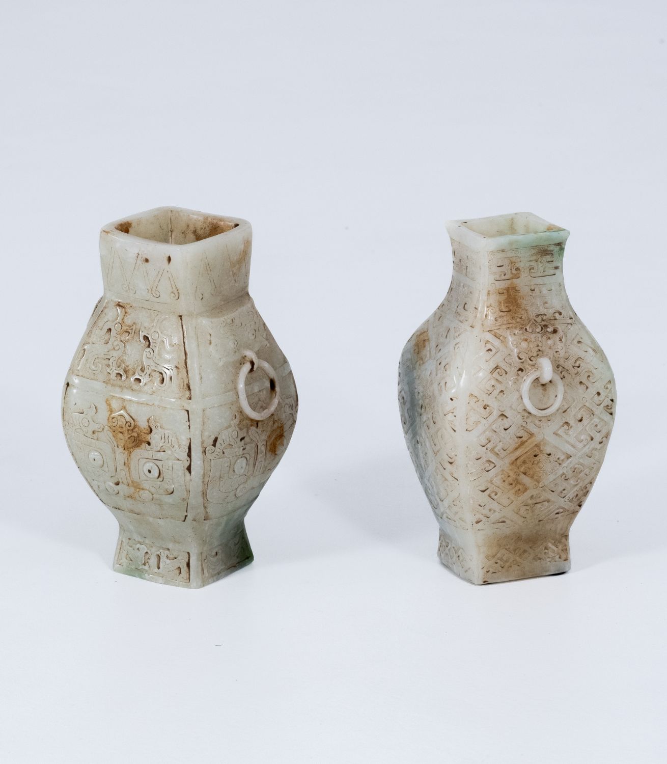 Vase Milky Glass A - Dia17xH27cm