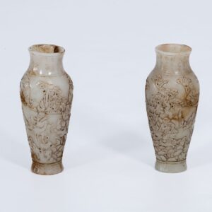 Vase Milky Glass C - Dia13xH25cm