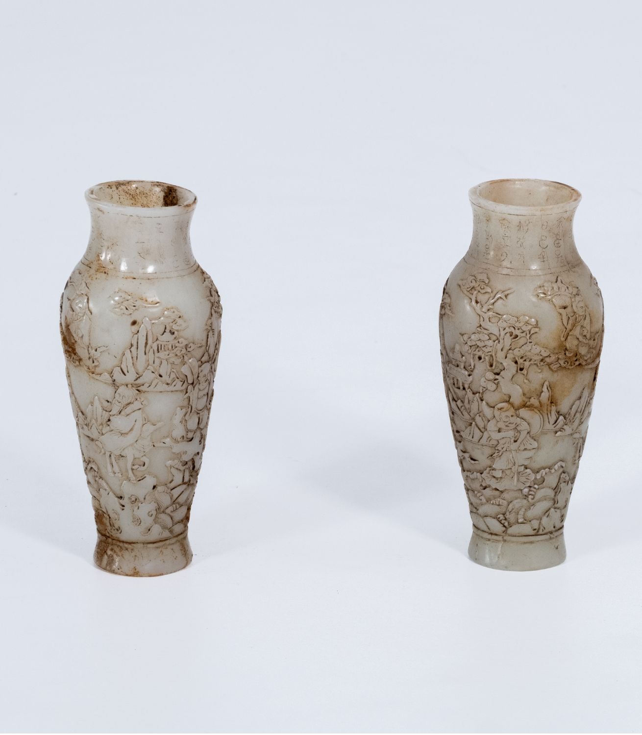 Vase Milky Glass C - Dia13xH25cm
