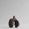 Vase Ni - Mini - Chocolate Brown
