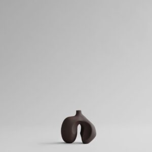Vase Ni - Petit - Chocolate Brown