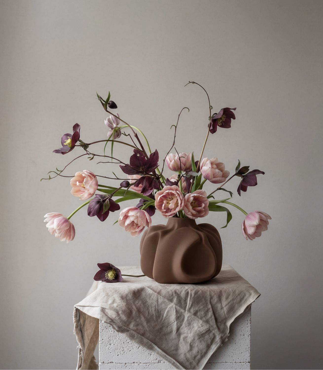 _Vase Wabi - Medio - Almond (2)