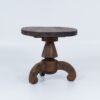 Wine Table - Round Wood - Curved legs Dia84xH78cm