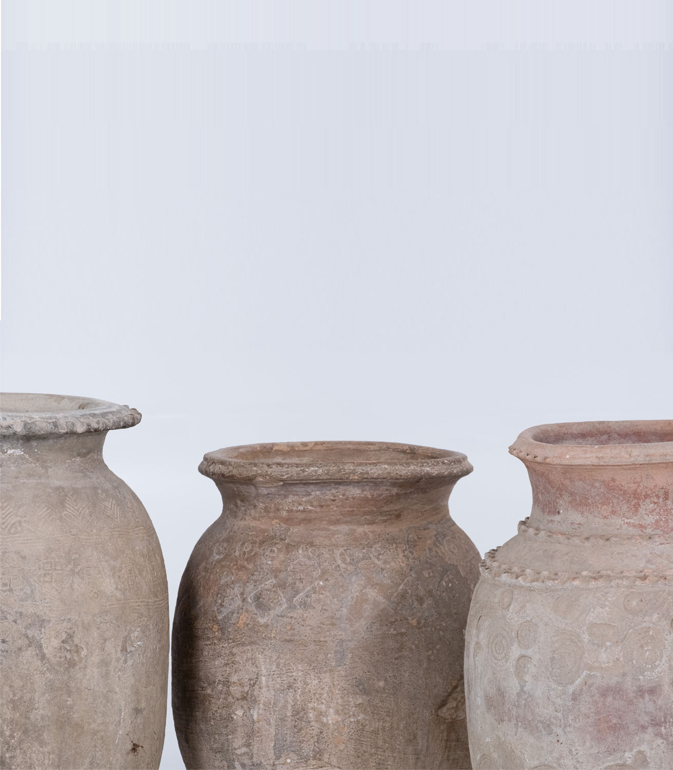 Pot Earthenware - Unique - Dusty Ochre Dia45xH70cm assorted