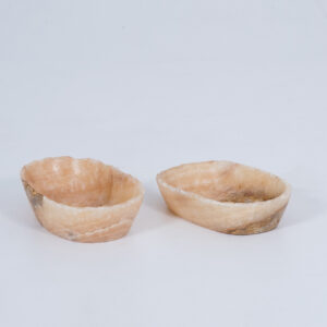 Bowl Onyx - Oval Sml - Beige L25xW15xH6cm