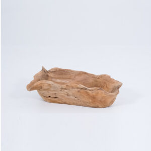 Organic Wooden Bowl - Unique +-L60xW42xH20cm