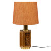brick-lamp-base-ochre-shade-la-grange-interiors