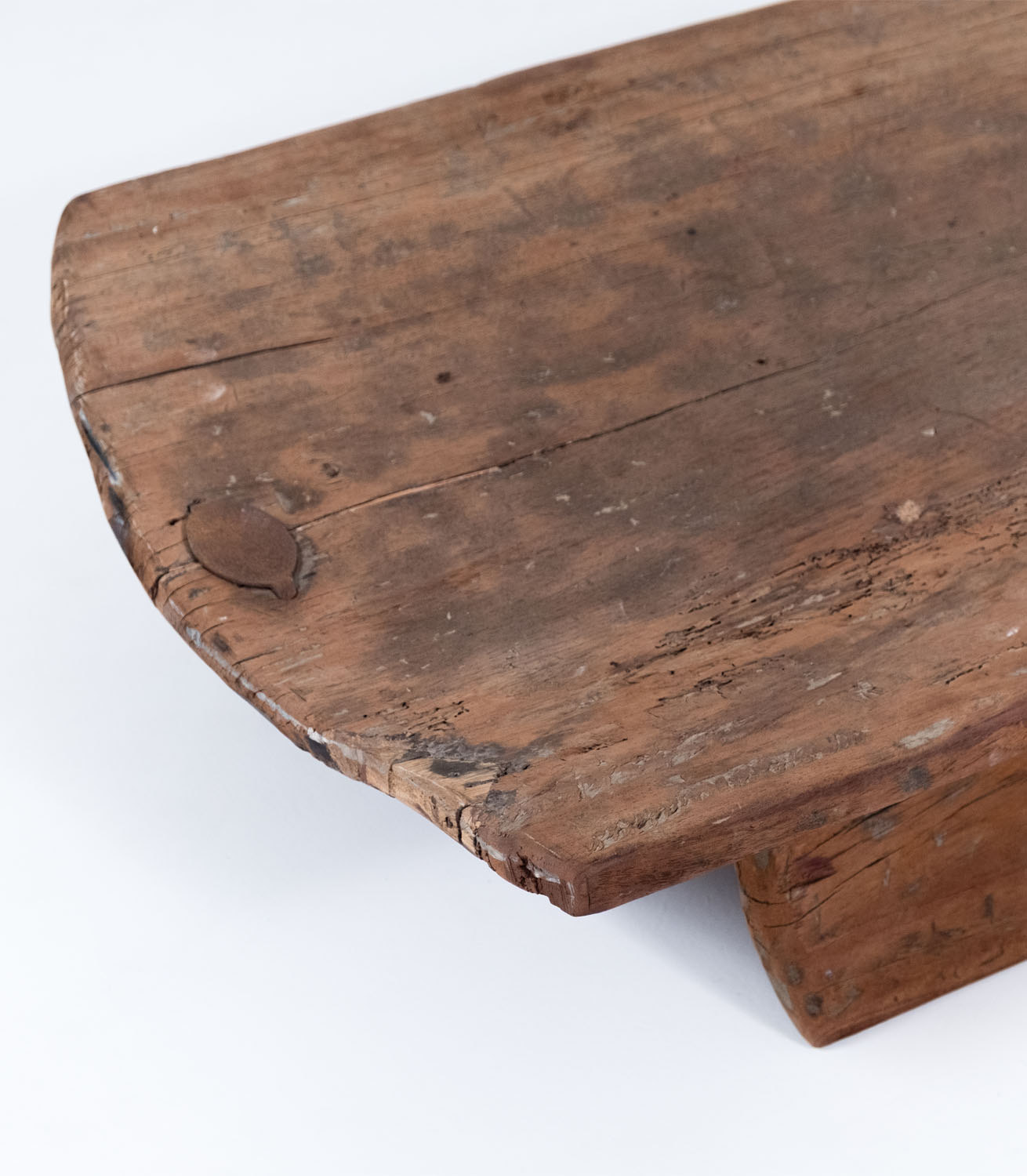 Coffee Table - Curved - Wood Unique L190xW74xH33cm - Image 3