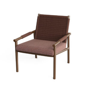 maya-lounge-chair-bronze-frame-brick-cushion-la-grange-interiors