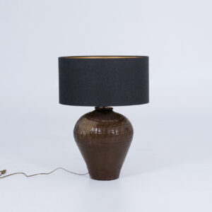 Table Lampbase - Ceramic - Brown - excl shade