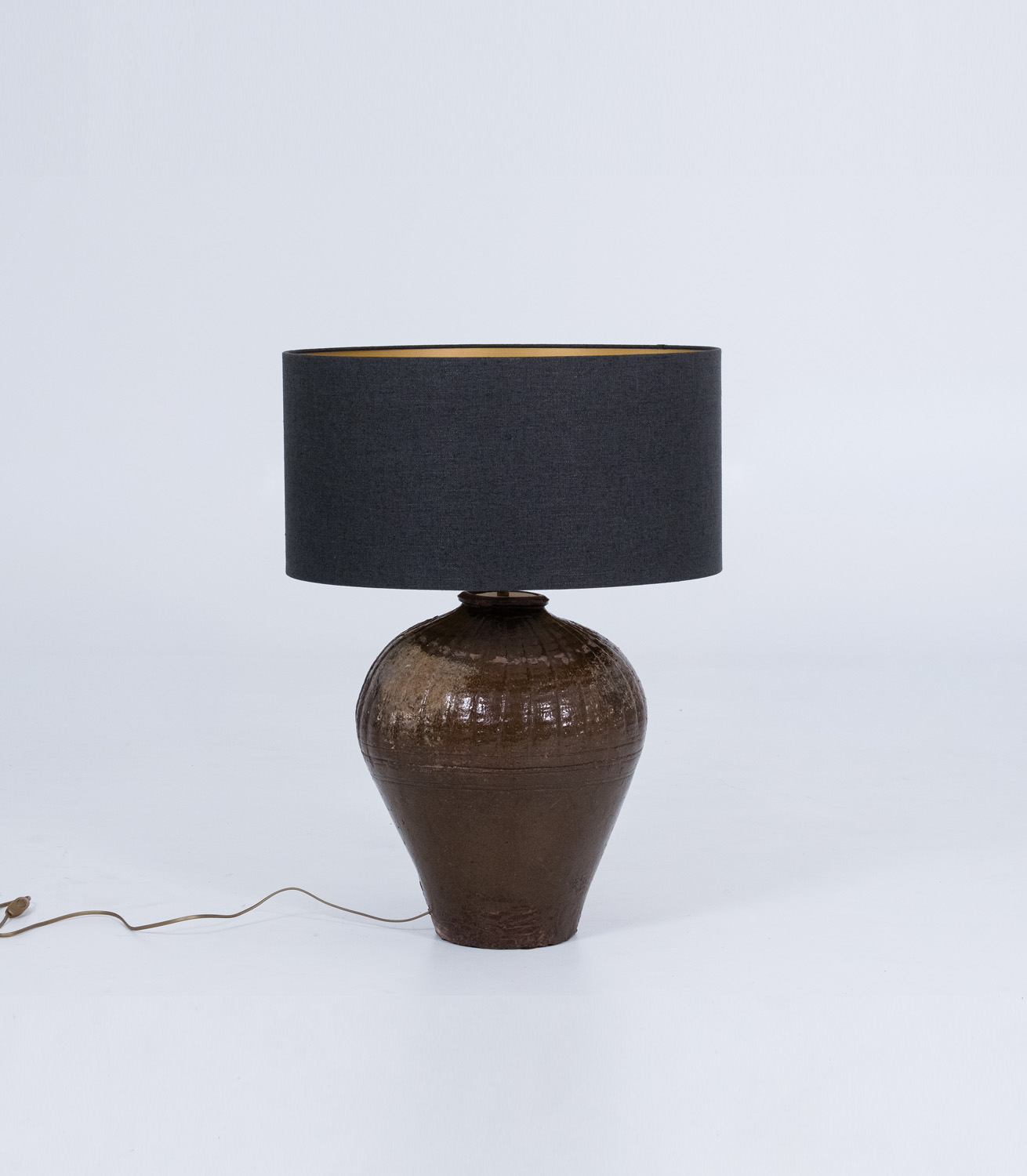 Table Lampbase - Ceramic - Brown - excl shade