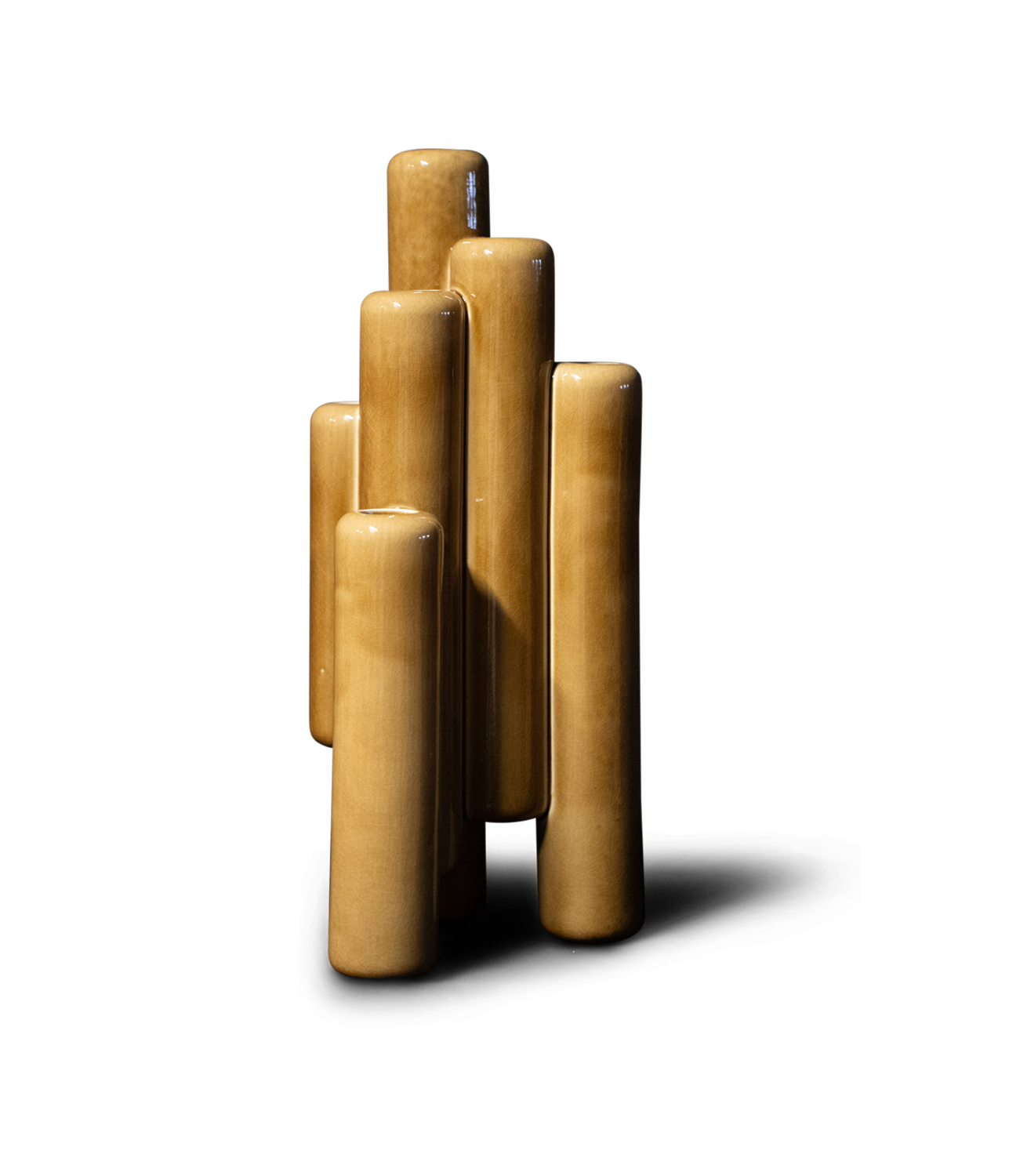 vase-gode-ceramic-golden-honey-la-grange-interiors