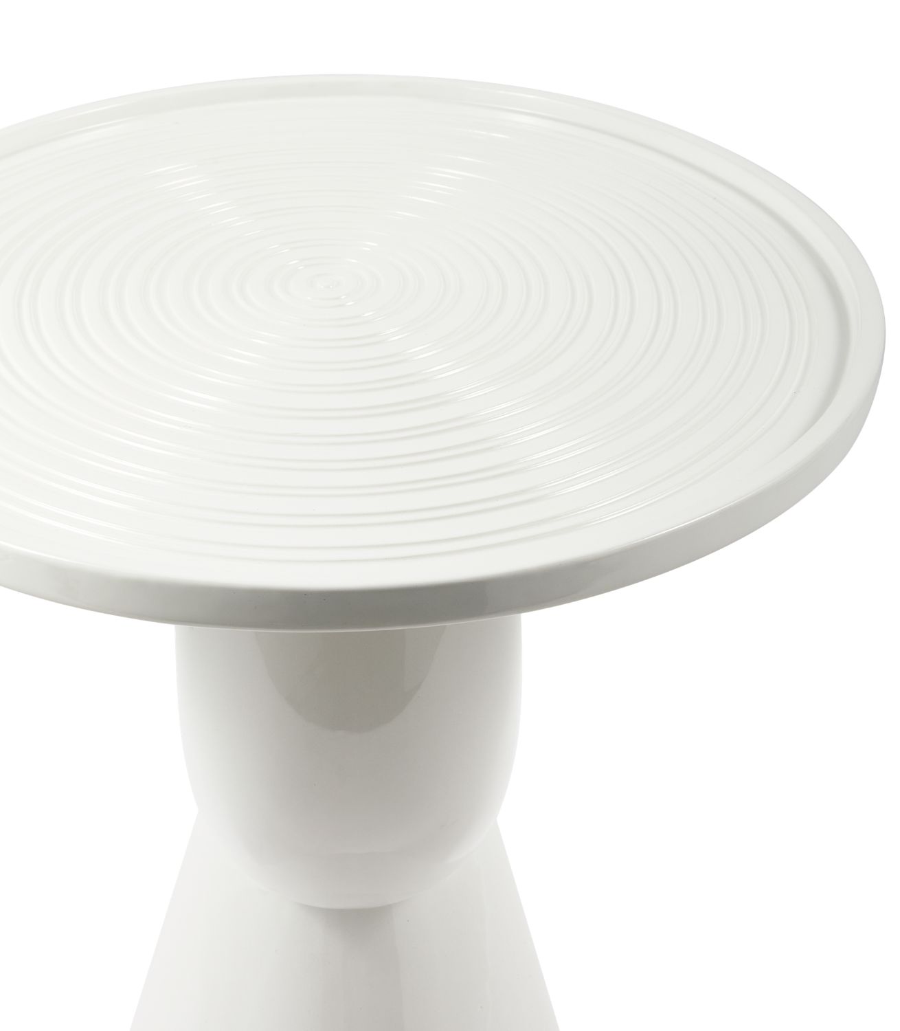 Anish Side Table - White (2)