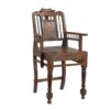 Barber Chair - Wood - Unique - W72xD60xH115cm (1)