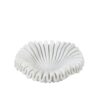 Bowl Ruffle - Marble - White - Dia20xH7cm