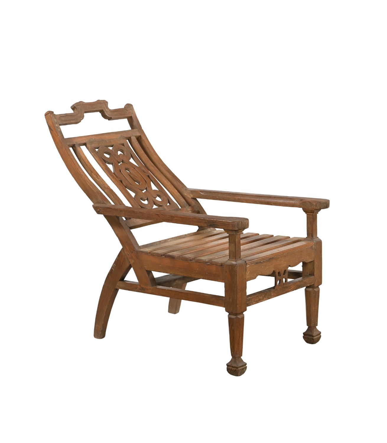 Brighton Lounge Chair - Wood - W56xD98xH85cm