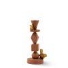 Candle Holder Climbing Pole - Dark Brown Sml