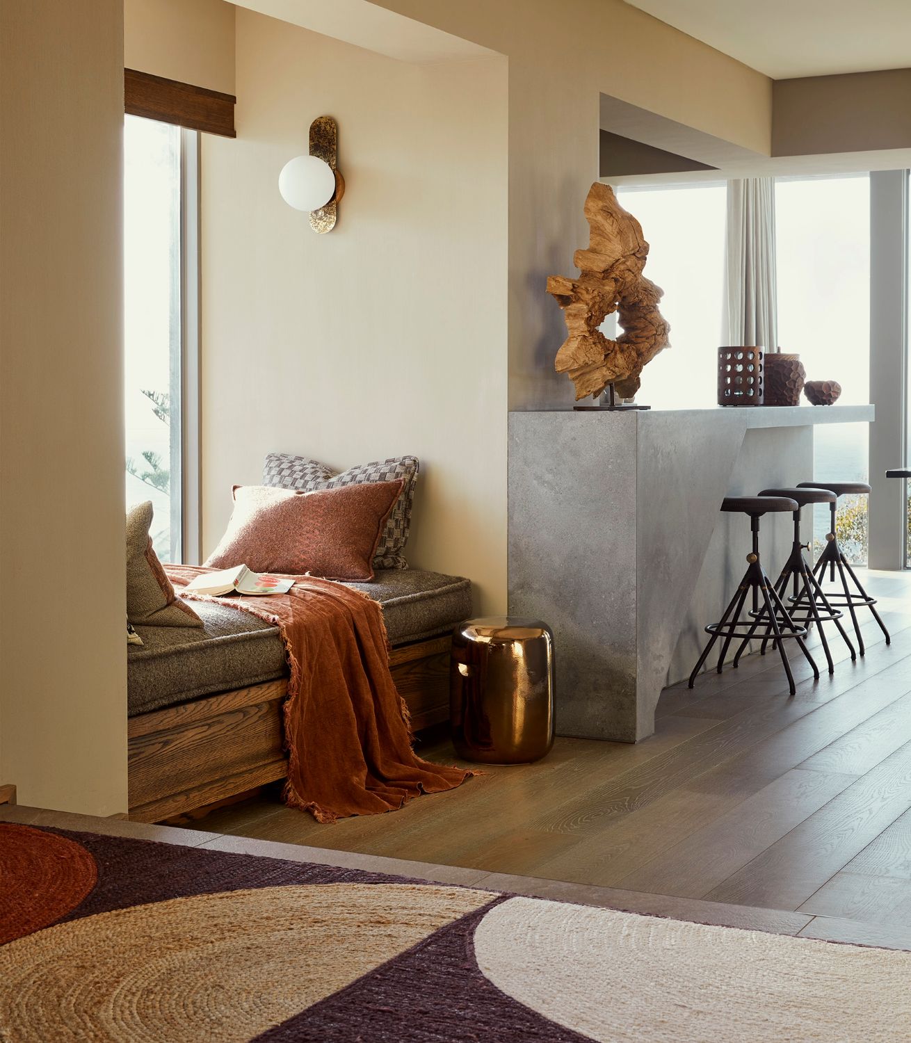 Daybed built in