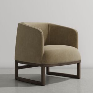 Hida Lounge Chair Fler Camel