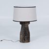 Lampbase Mortar - Wood - Dia27xH55cm - excl shade