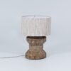 Lampbase Tower - Wood - Dia34xH33cm - excl shade