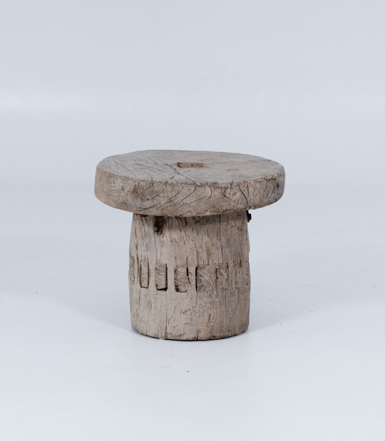 Millstone Side Table - Roun