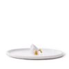 Plate Diving Duck WhiteGold