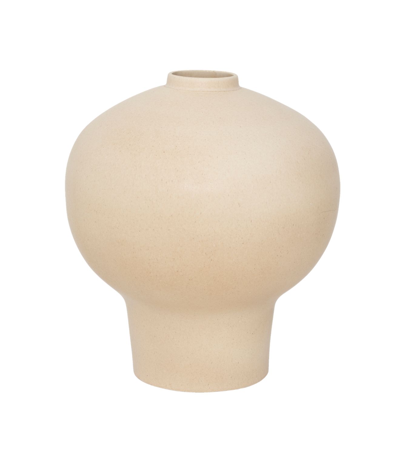 Pot Ama - Earthenware - Off White