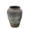 Pot Earthenware - Unique - Grey Dia51xH69cm - Lrg