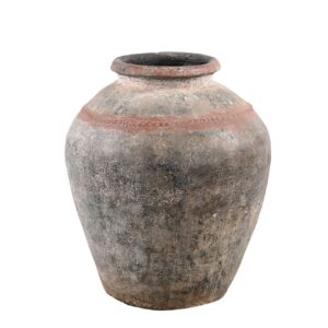 Pot Earthenware - Unique - Grey Dia77xH92cm - XL (1)