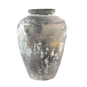 Pot Earthenware - Unique - Grey Dia82xH113cm - XXL
