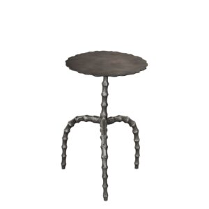 Sofia SideTable - Iron - Dia35xH56cm (1)