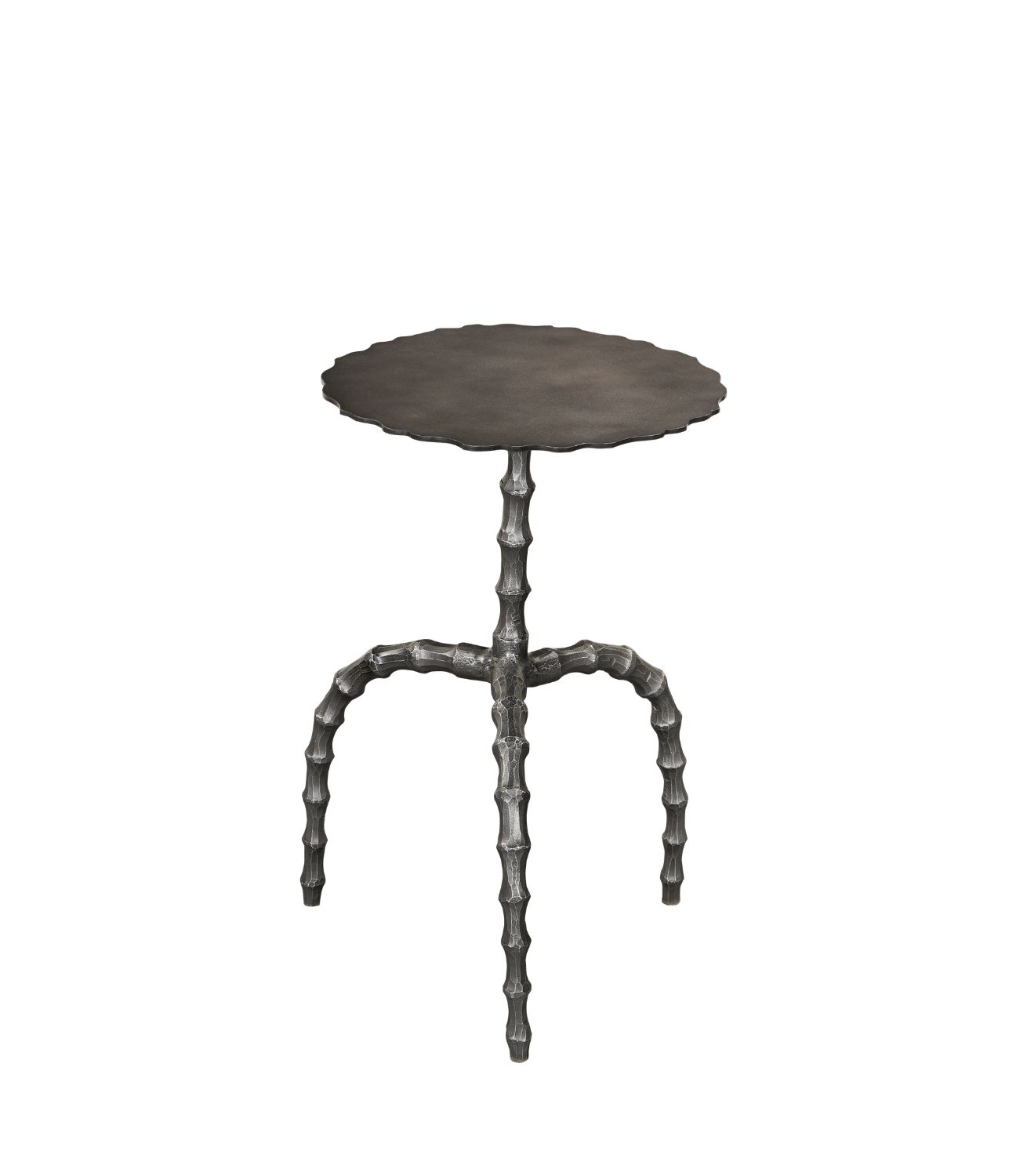Sofia SideTable - Iron - Dia35xH56cm (1)