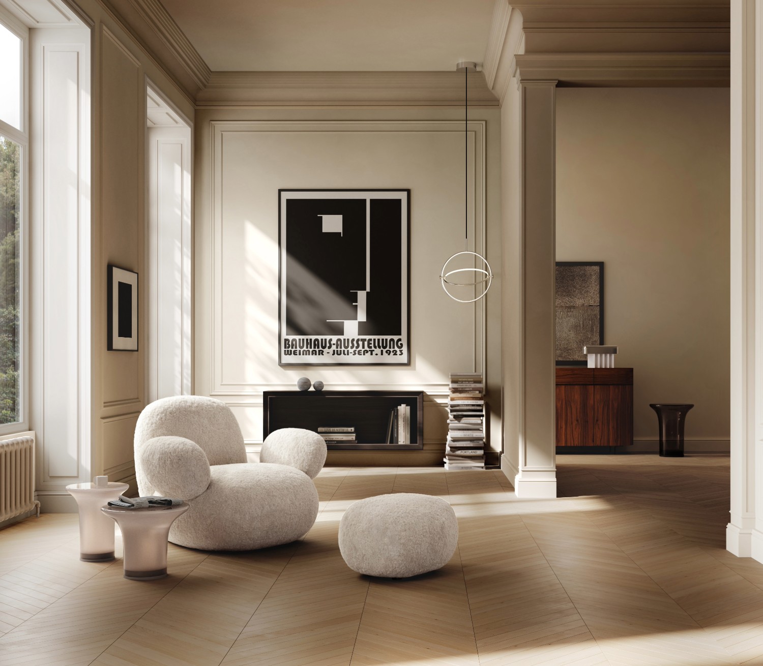 Toe armchair