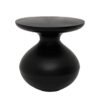 Tummy Side Table - Iron - Matt Black (1)