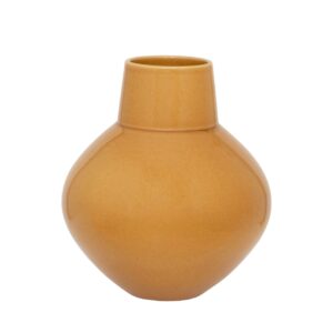 Vase Cody - Earthenware - Golden Brown