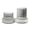 Vase Sharpo Wide - Grey