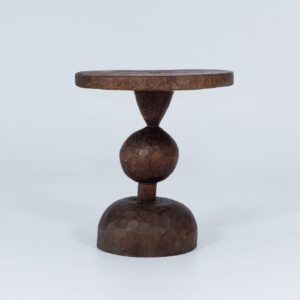 Wine Table - Round - Wood - Unique Dia68xH78cm