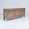 Server Wood - 6door - Natural L239xW49xH95cm